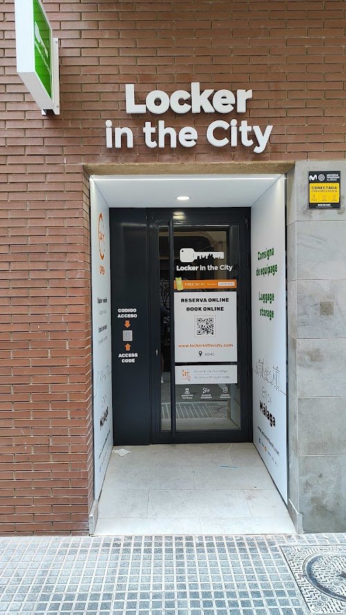 Locker in the City Málaga - Consigna 24h en SOHO: foto de su ficha de Google Maps